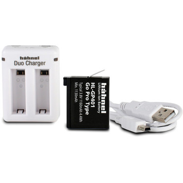 Hahnel PowerKit for Go Pro Hero4 duo charger & battery