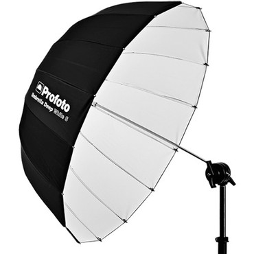 Profoto Deep and Parabolic 41" Umbrella, Medium, White