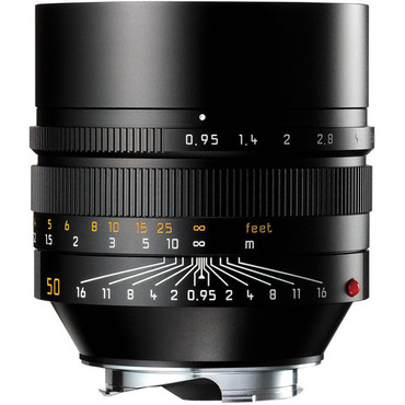 Leica Noctilux-M 50mm f/0.95 ASPH. Lens (Black)