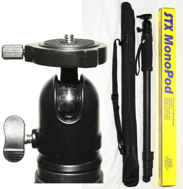 STX-MP2 Monopod 4 Section W/Ball Head