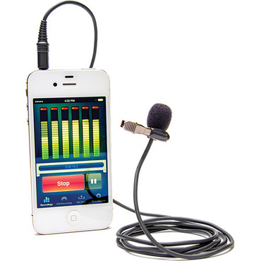 Azden i-Coustics EX-503i Lavalier Microphone For Smartphones And Tablets