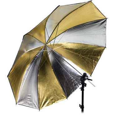 Interfit Gold/Silver Umbrella (60"/1.5m)