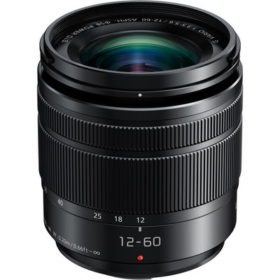 Panasonic - Lumix 12-60mm G Vario f/3.5-5.6 ASPH. POWER O.I.S. Lens
