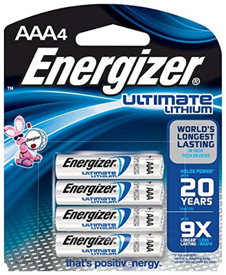 Energizer Ultimate Lithium AAA 4-pack