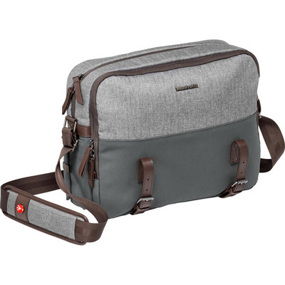 Manfrotto - Windsor Camera Reporter Bag for DSLR (Gray)