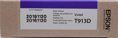 Epson T913D Ultrachrome HDX Ink Cartridge 200ml (Violet) EXPIRED