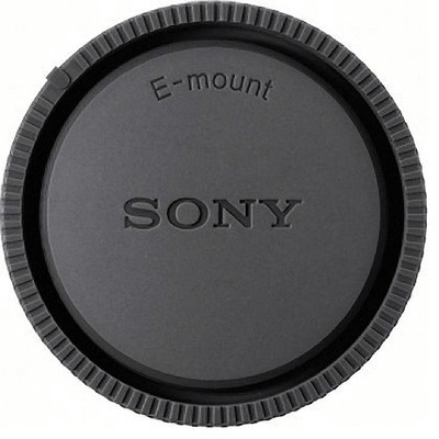 Sony - R1EM Rear Lens Cap for NEX-5 NEX-3 Lenses and A-Mount Adaptor (Black)