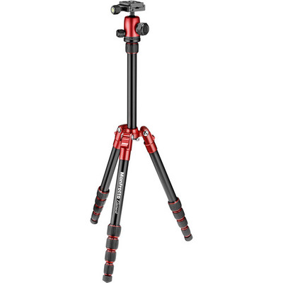 Manfrotto - Element Small Aluminum Traveler Tripod Red)