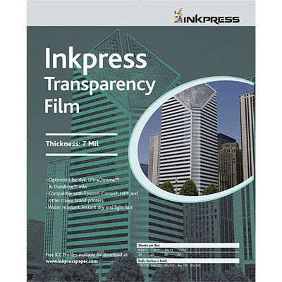 Inkpress - 13X19" TRANSPARENCY FILM 20SH/