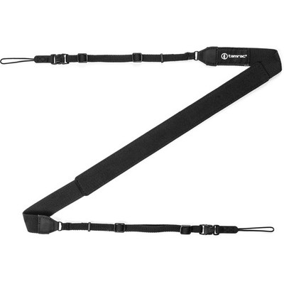 Tamrac Quick Release Leather Microfiber Shoulder Strap (Black)