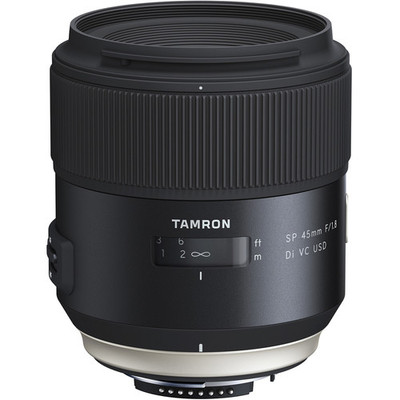 Tamron - 45mm SP f/1.8 Di VC USD Lens for Nikon F Tamron - 45mm SP f/1.8 Di VC USD Lens for Nikon F