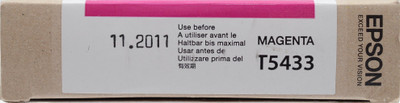 Magenta Ink UltraChrome Cartridge for 4000, 7600 & 9600 Printers (110ml) EXPIRED