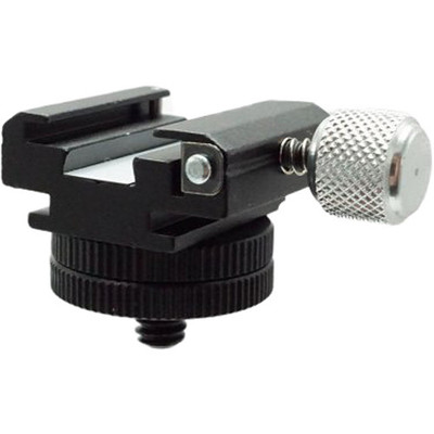 Dot Line 360° Positional Locking Accessory Shoe with 1/4"-20 Male Mount