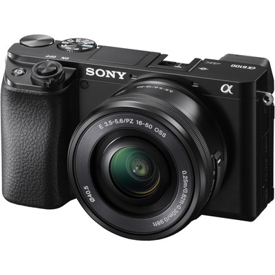 Sony - a6100 Mirrorless Camera with 16-50mm f/3.5-5.6 II Lens