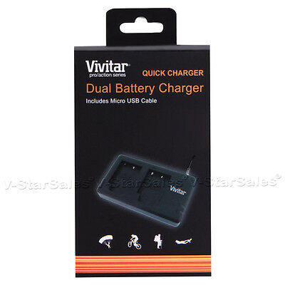 Vivitar Dual Battery Charger for Nikon EN-EL15