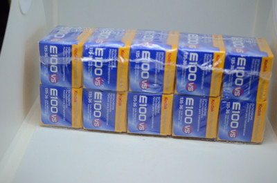 10PK, EXPIRED 09/2008 Kodak Professional E100VS 10 Rolls 35MM 36 EXPOSURES. 10 ROLLS TOTAL.