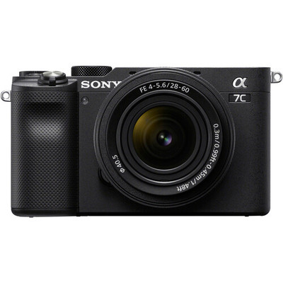 Sony - Alpha a7C Mirrorless Digital Camera with FE 28-60mm f/4-5.6 Lens, Black