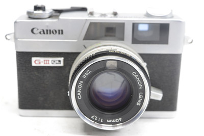 Pre-Owned - Canonet QL17 G-III w/40mm f1 7 Film Camera