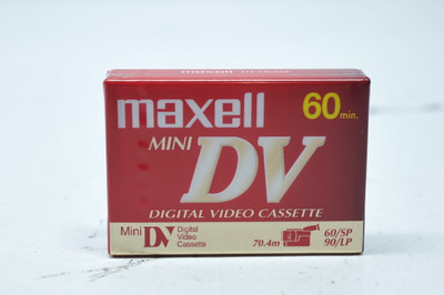 Panasonic, Maxell or Sony 60 Min Mini Dv Tape