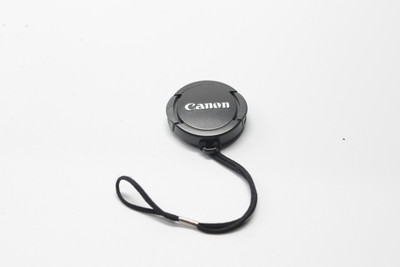 Pre-Owned - Replacement 30.5mm Lens Cap with String Leash Holder for Canon video cameras