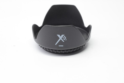 Pre-Owned Xit XT58HLH 58mm Hard Tulip Shaped Lens Hood (Black)