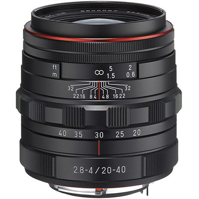 Pentax HD DA 20-40mm f/2.8-4 ED Limited DC WR Lens (Black)