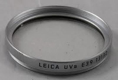Leica - Filter E43mm UV/IR SILVER at Ace Photo