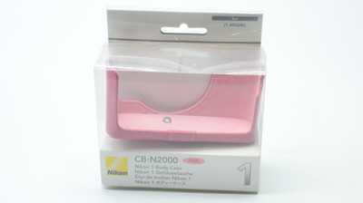 Nikon CB-N2000SD PINK LEATHER BODY CASE SET