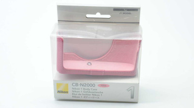 Nikon CB-N2000SD PINK LEATHER BODY CASE SET