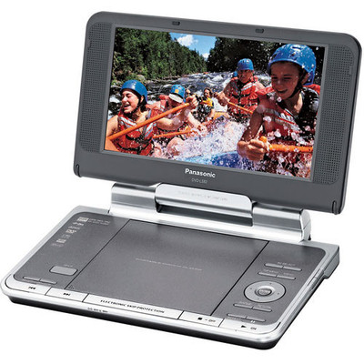 Panasonic - DVD-LS82 Portable 8.5" DVD/CD Player Panasonic - DVD-LS82 Portable 8.5" DVD/CD Player