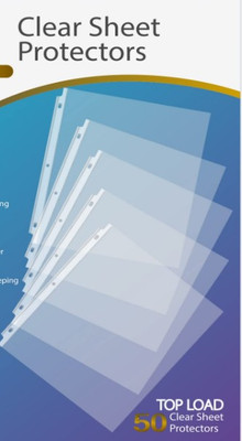 Protective Encosure 8 1/2 X 11 200 Sheets Open