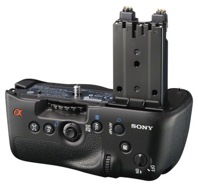Sony - Vertical Battery Grip For Alpha SLT-A77 Camera