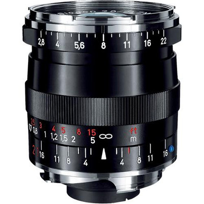 Zeiss Biogon T* 21mm f/2.8 ZM Lens (Black)