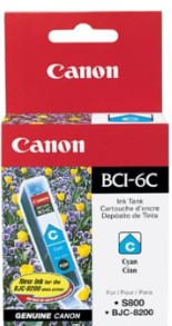 Canon BCI-6C Ink Cartridge (Cyan)-13Ml