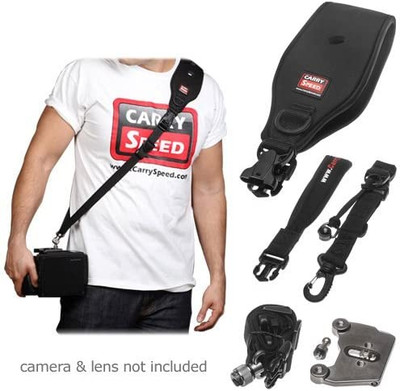 Carry Speed CS-PRO Camera Strap with Under Arm &amp, Wrist Strap