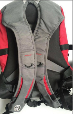 Salary Sacrifice Backpack Red/Grey