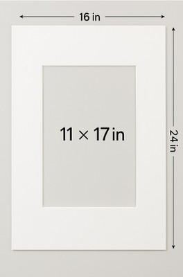 16"X24"/11"X17" WC Double Mat