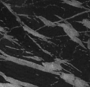 5X7" Black Marble