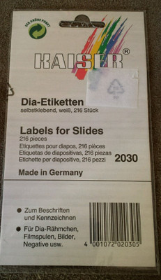 Slide Labels