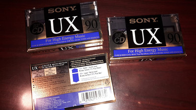 Sony - audio cassett tape or Maxell 90 min