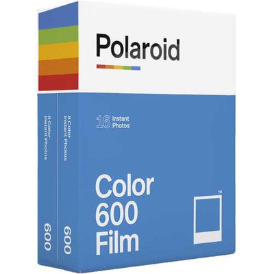 *** EXPIRED 07/2025***Polaroid Color 600 Instant Film (Double Pack, 16 Exposures)