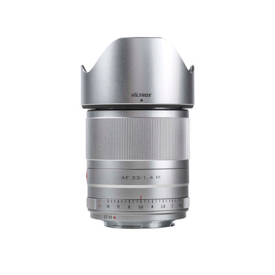 Viltrox 33mm f/1.4 STM lens for Canon EF-M Silver
