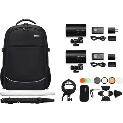 OPEN-BOX Godox AD100pro Pocket Flash 2-Light Kit