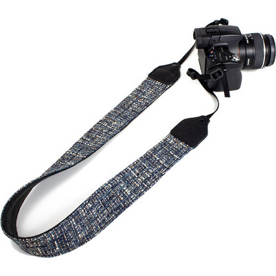 Perri's Leathers Ltd. 2" Wool Fabric Camera Strap (Blue/White/Gray) Perri's Leathers Ltd. 2" Wool Fabric Camera Strap (Blue/White/Gray)