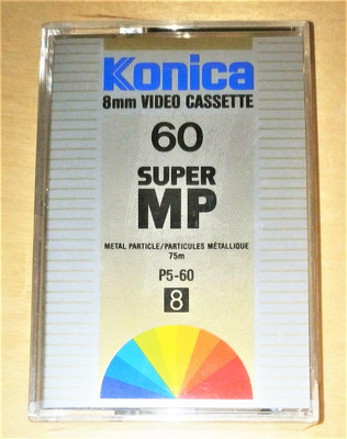 Konica Super MP 8Mm Video Cassette