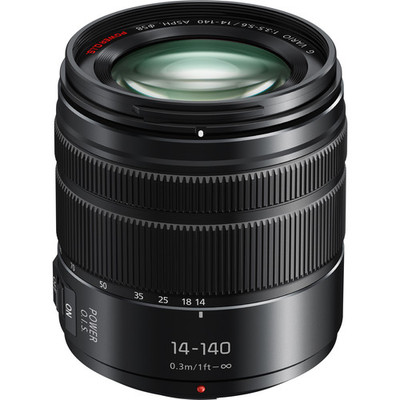 Panasonic - Lumix 14-140mm G Vario f/3.5-5.6 II ASPH POWER O I S Lens