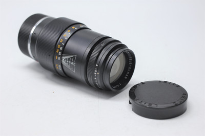 Pre-Owned - Leica - Leitz Tele-Elmar 135mm F/4 Lens 11851 Leica M Mount w/ hood
