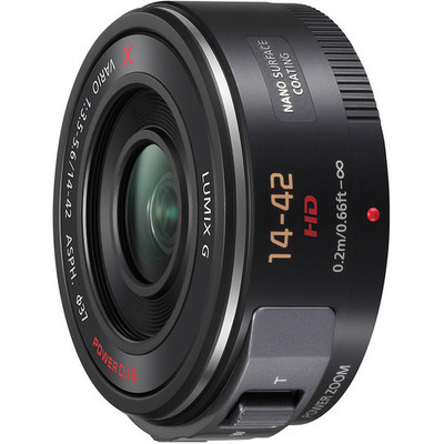 Panasonic - Lumix 14-42mm G X Vario PZ f/3.5-5.6 Power O I S LenS PRO (Black)
