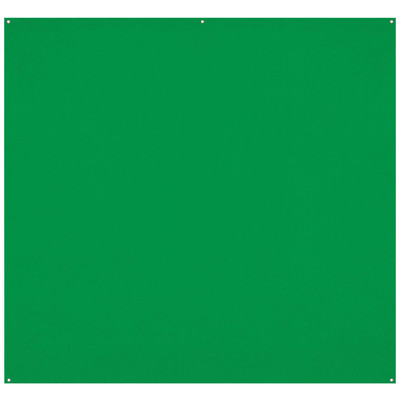 Westcott - X-Drop Pro Wrinkle-Resistant Backdrop Sweep (Chroma-Key Green, 8 x 13')