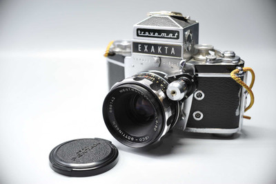 Pre-Owned - Exakta VX IIa w/Westrocolor Isco-Gottingen 50mm F/1.9 w/Travemat Prism Finder